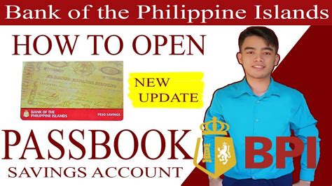 BPI Passbook Savings Account .